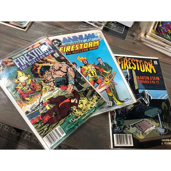 The Fury Of Firestorm; Invasion Aftermath Extra; Martin Stein Private Eye Comics - Picture 1 of 4
